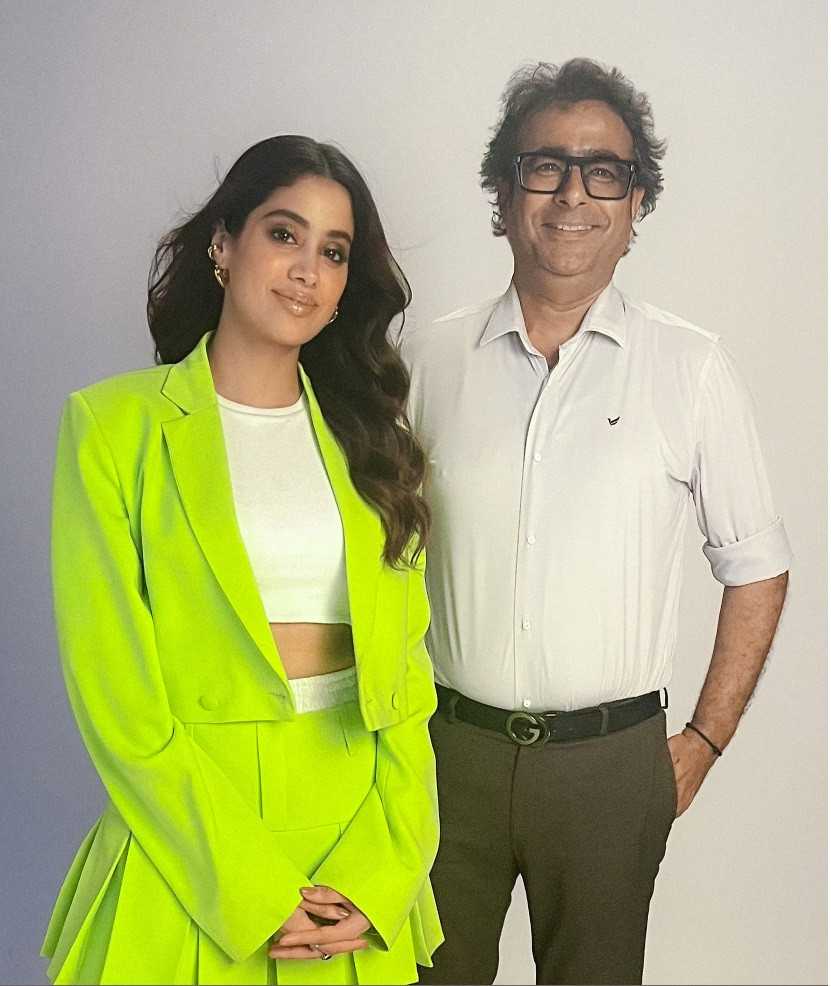 Janhvi Kapoor Teams Up with Rajesh Joshi Chariot Media for Media Revolution